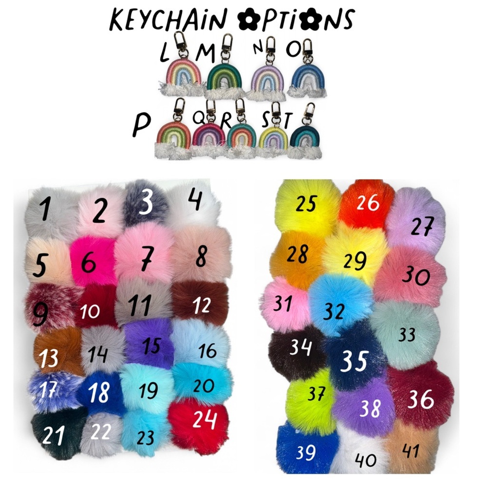 Custom Keychain Walkthrough - Choose your Beads, Keychain, Pompom, and Charms! - Picture 4 of 7